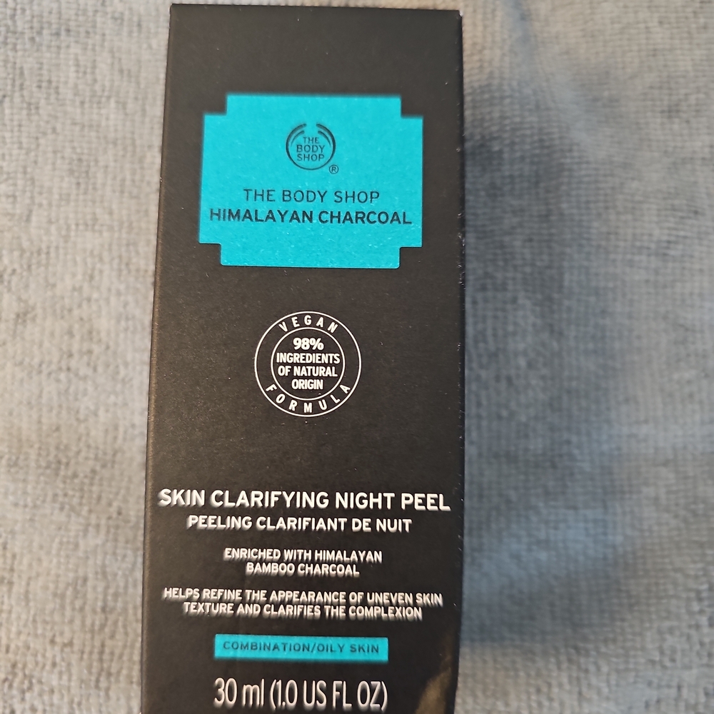 The Body Shop Black and White Packaging